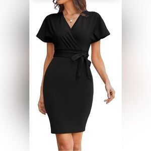 GRACE KARIN Women's Business Pencil Dress Wedding Guest Office Work